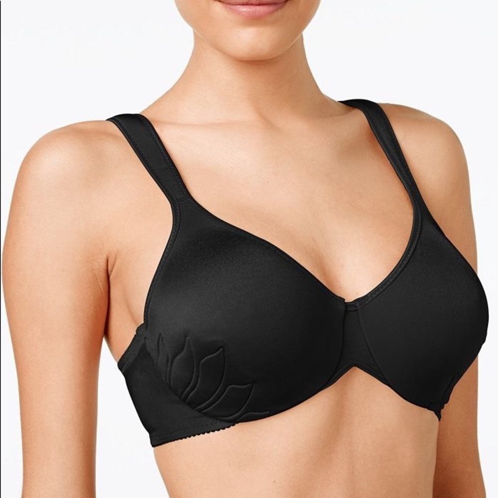 BALI
Live It Up 2-Ply Seamless Underwire Comfort Bra 3353 black size 38C